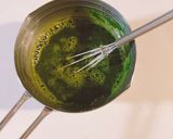 スタバ風！抹茶ティーラテ！作り方1写真