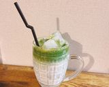 スタバ風！抹茶ティーラテ！作り方5写真