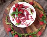 ラズベリーリボンのレアチーズケーキ作り方29写真