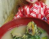 リカちゃん♡にし貝のお味噌汁(白)作り方14写真