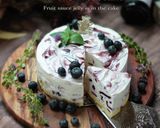ラズベリーリボンのレアチーズケーキ作り方41写真
