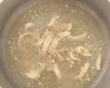 安く美味しく鶏皮ユッケ丼とついでスープ作り方7写真