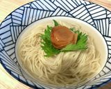 梅塩ダレ昆布水つけ麺作り方3写真
