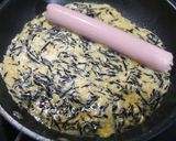 痛風対策！ひじきたまごの魚ソ巻き作り方3写真