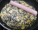 痛風対策！ひじきたまごの魚ソ巻き作り方3写真