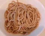 暑い日に！レンジで簡単、もずく酢納豆そば作り方3写真