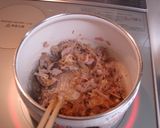 栄養満点♡朝ごはん＝具だくさん雑炊作り方3写真