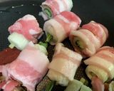 ちくわの大葉チーズ豚巻き作り方4写真