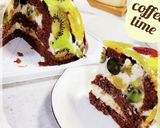 フルーツたっぷり☆ズコットケーキ作り方17写真