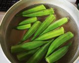 オクラとコーンのマヨ和え作り方1写真