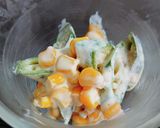 オクラとコーンのマヨ和え作り方5写真