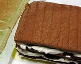 七夕に☆ティラミス風味の星空チョコケーキ作り方18写真