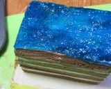 七夕に☆ティラミス風味の星空チョコケーキ作り方22写真