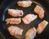 ☆　フレッシュトマトの豚バラロール焼き作り方8写真