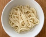 ずぼら☆たらこバター玉子うどん作り方1写真