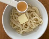 ずぼら☆たらこバター玉子うどん作り方3写真