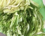 キャベツ焼き（桜えび入り）作り方1写真