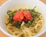 ずぼら☆たらこバター玉子うどん作り方8写真