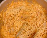 キムチのカルボナーラ風パスタ作り方11写真