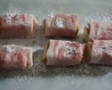 ＊節約＊厚揚げの肉巻きオイスターソース煮作り方3写真