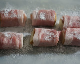 ＊節約＊厚揚げの肉巻きオイスターソース煮作り方3写真