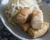 ＊節約＊厚揚げの肉巻きオイスターソース煮作り方6写真