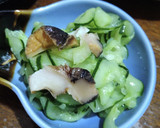 きゅうりとサザエの酢の物作り方4写真