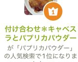 付け合わせ＊キャべスラとパプリカパウダー作り方6写真