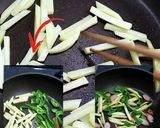 「柚子胡椒はじける」野菜炒め！作り方3写真
