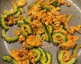 ゴーヤと豚肉のカレーチャンプルー作り方7写真