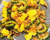 ゴーヤと豚肉のカレーチャンプルー作り方8写真