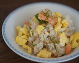 ＊節約＊塩鮭ちらし作り方5写真