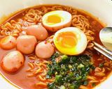 【衝撃玉子】辛ラーメン作り方4写真