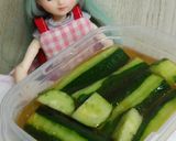 リカちゃん♡まりえさん薦きゅうりの出汁漬作り方5写真