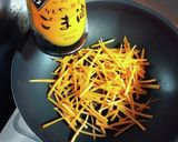 にんじんきんぴら作り方1写真