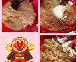 レンジ発酵!お豆腐生地deアンパンマン♪作り方2写真