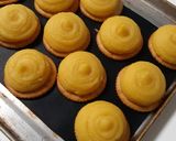 ひと口タイプのスイートポテト♡はと麦茶入作り方7写真