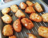 簡単オツマミ♪サケ缶と新玉ねぎのかき揚げ作り方7写真