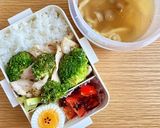 早ウマ！ブロッコリーと鶏のマスタード炒め作り方5写真
