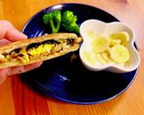 幼稚園弁当に！3色そぼろ巻き作り方9写真