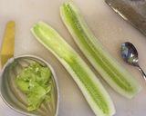 テニスのおじ様に教わったクラゲと白胡瓜の作り方1写真