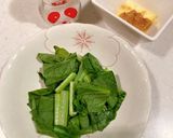 切って和えるだけ　小松菜の梅和え作り方4写真
