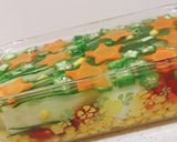 七夕に☆寒天寄せ作り方6写真