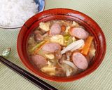 ポキポキ具沢山うちな~みそ汁作り方7写真