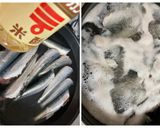 数倍美味な鰯煮byニンニク＋オリーブ油作り方1写真