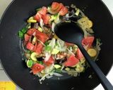 ★サバ缶で夏野菜カレー作り方4写真