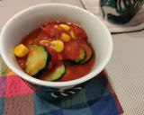 胡瓜のトマト缶和え作り方2写真