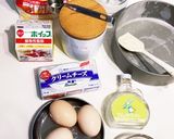 ミキサーで簡単チーズケーキ作り方1写真