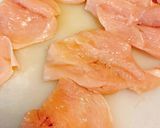 鶏むね肉の梅と大葉の挟み揚げ作り方1写真
