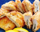 鶏むね肉の梅と大葉の挟み揚げ作り方5写真